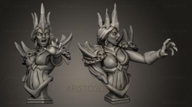 Busts of heroes and monsters (BUSTH_0232) 3D model for CNC machine